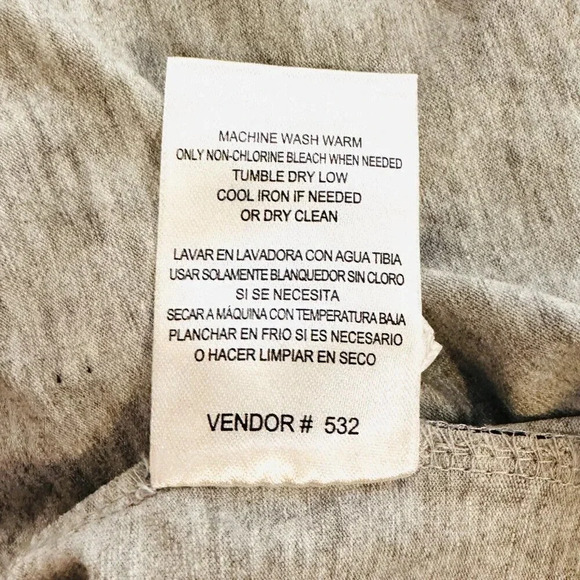 NWT LEE Men Long Sleeve Pullover Gray Crew Neck Stretch Pocket Shirt Size Medium - Picture 10 of 10